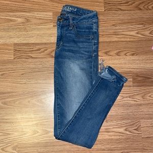 American Eagle Outfitters super stretch jeans. Size 0.